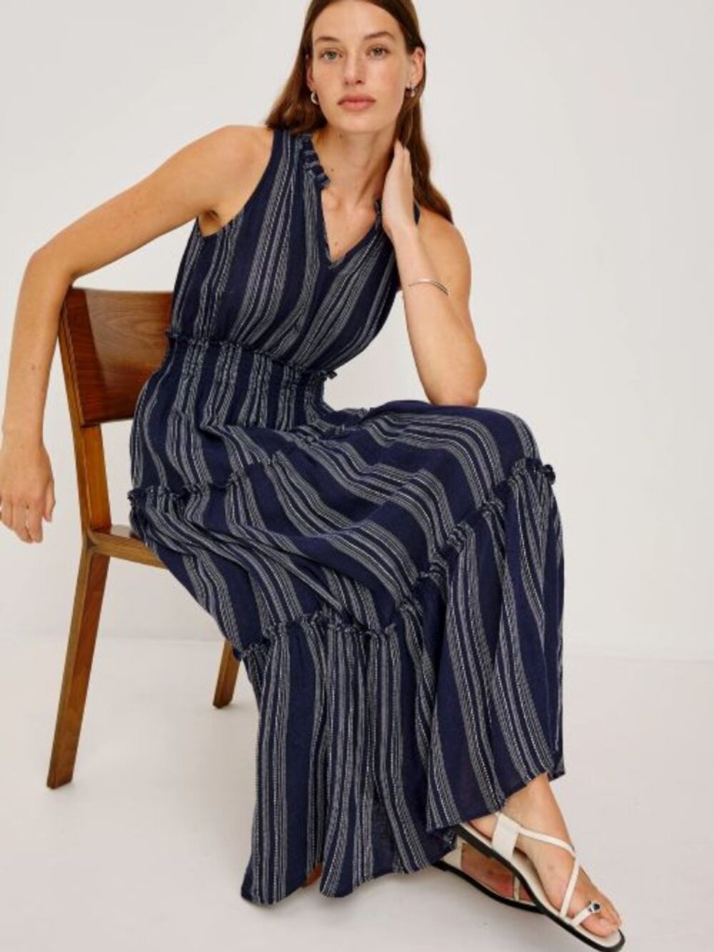 NWOT Rails Loulou Dress Magalia stripe Size M